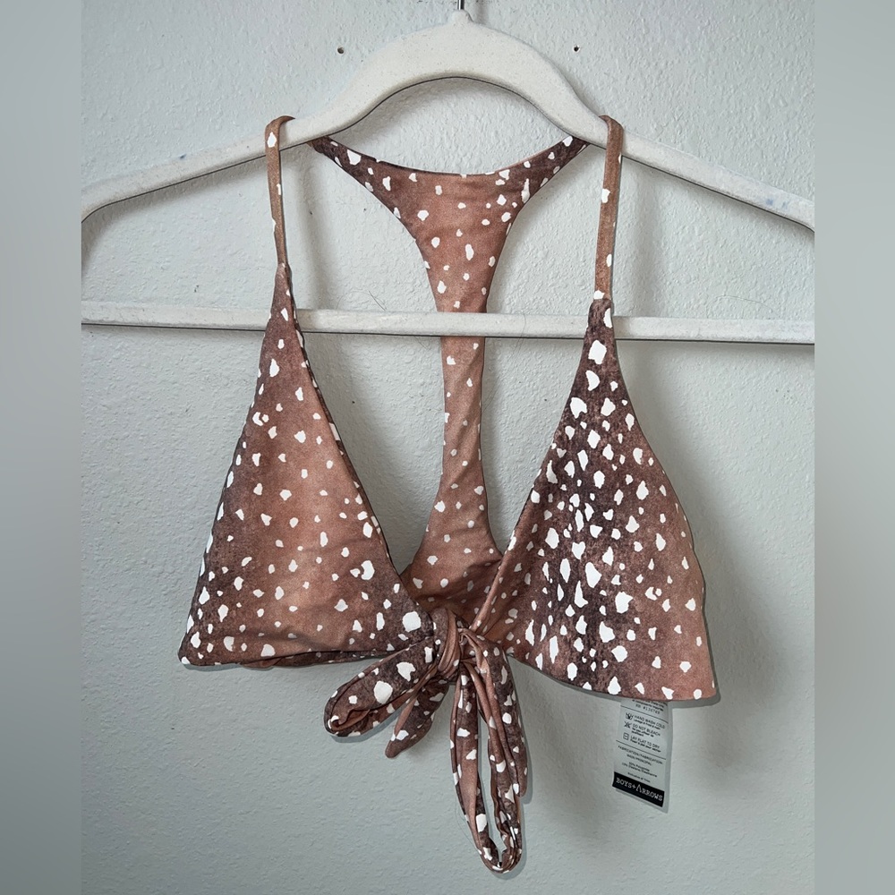 Boys & Arrows Bambi tie bikini top
